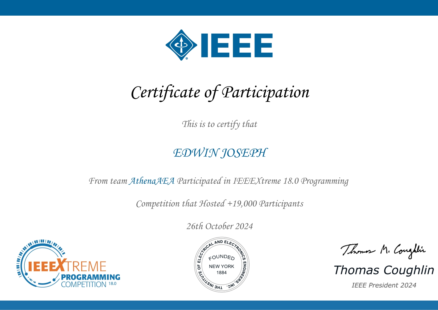 IEEE Xtreme
